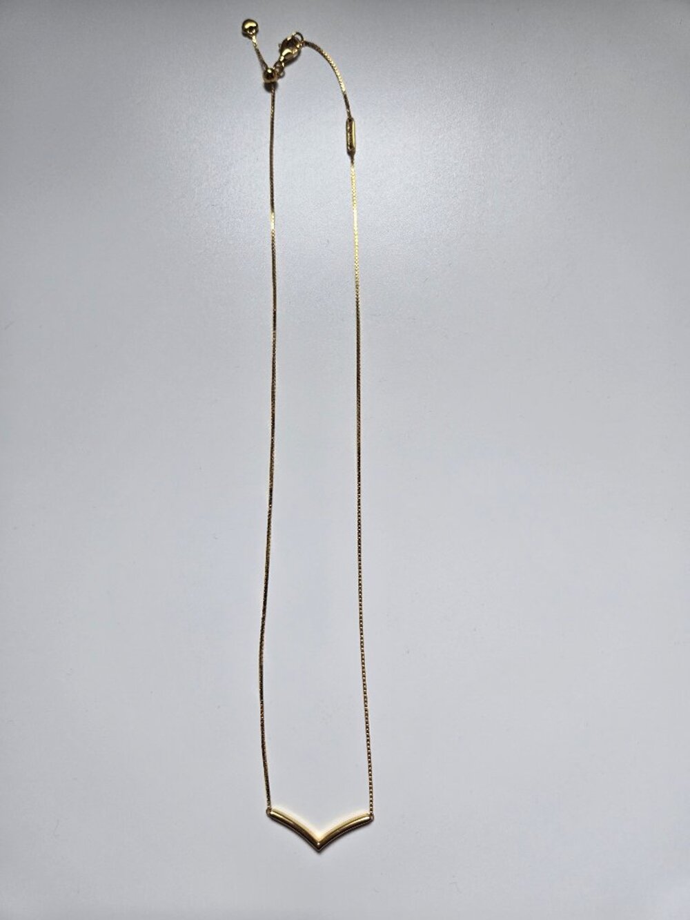 Pandora yellow gold plated necklace